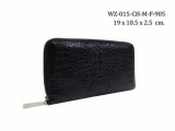 Crocodile Purse_ Leather Wallet